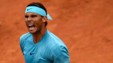 Nadal shows champion qualities to bounce back and book semi final place