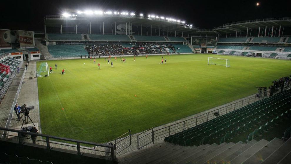 Aspecto de Le Coq Arena, estadio en el que se disputar la Supercopa...