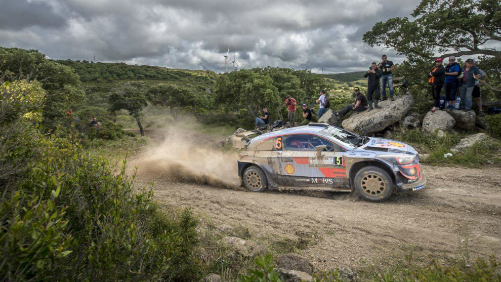 El belga est alcanzando su mejor versin con el i20 Coup WRC