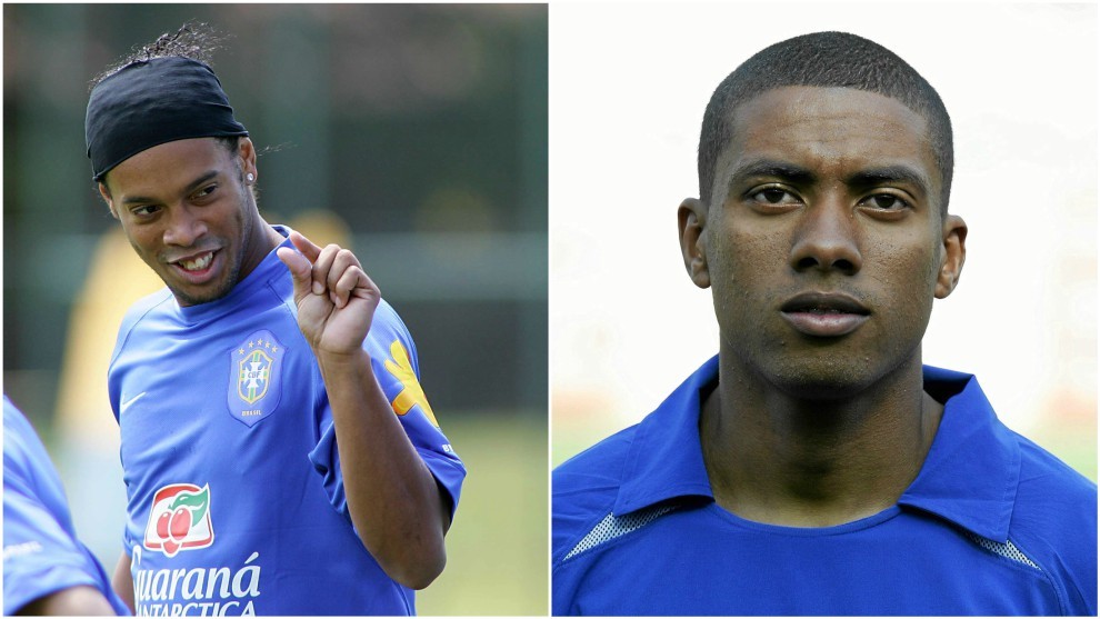 Ronaldinho & Klberson.
