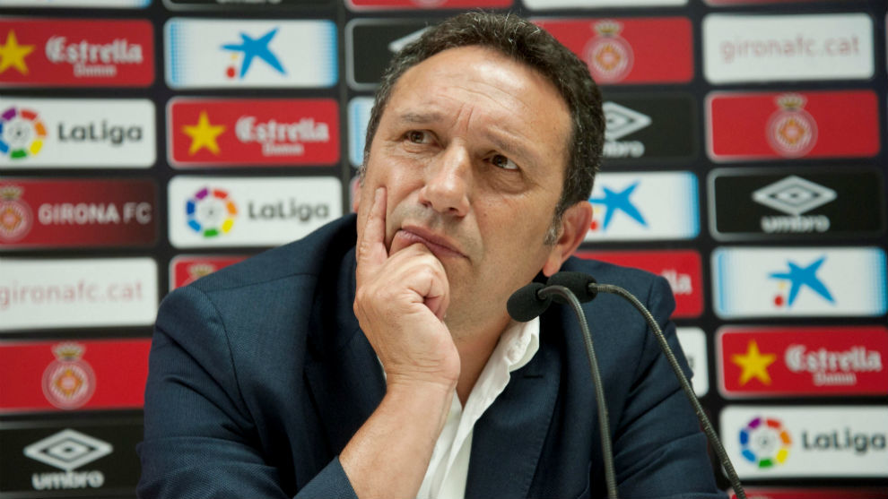 El nuevo entrenador del Girona, Eusebio Sacristn
