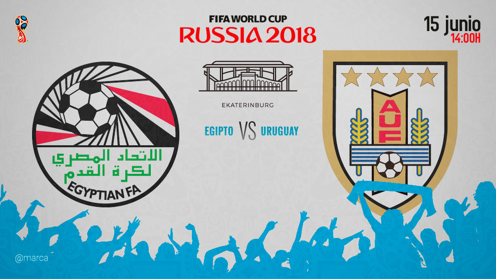 Liga Del Campeón Del Fútbol, Partido Entre Egipto V/s Uruguay Con