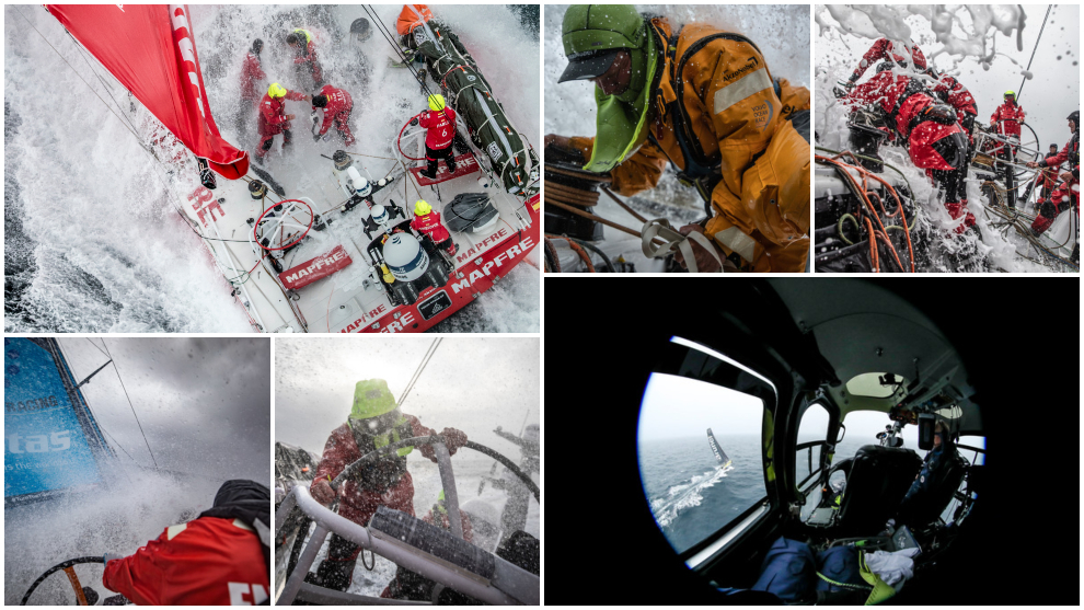 Las mejores imágenes de la décima etapa de la Volvo Ocean Race