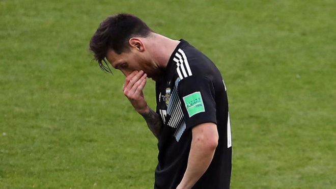 Messi ready to bounce back from Iceland frustration.