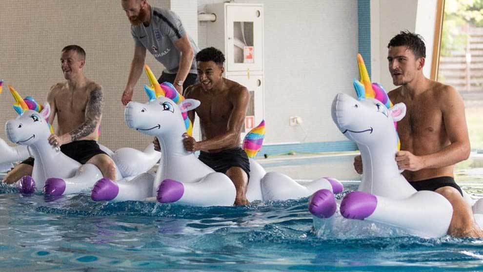 Englands secret to win the World Cup: Unicorn races