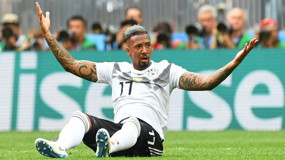 Germany&apos;s defender Jerome Boateng