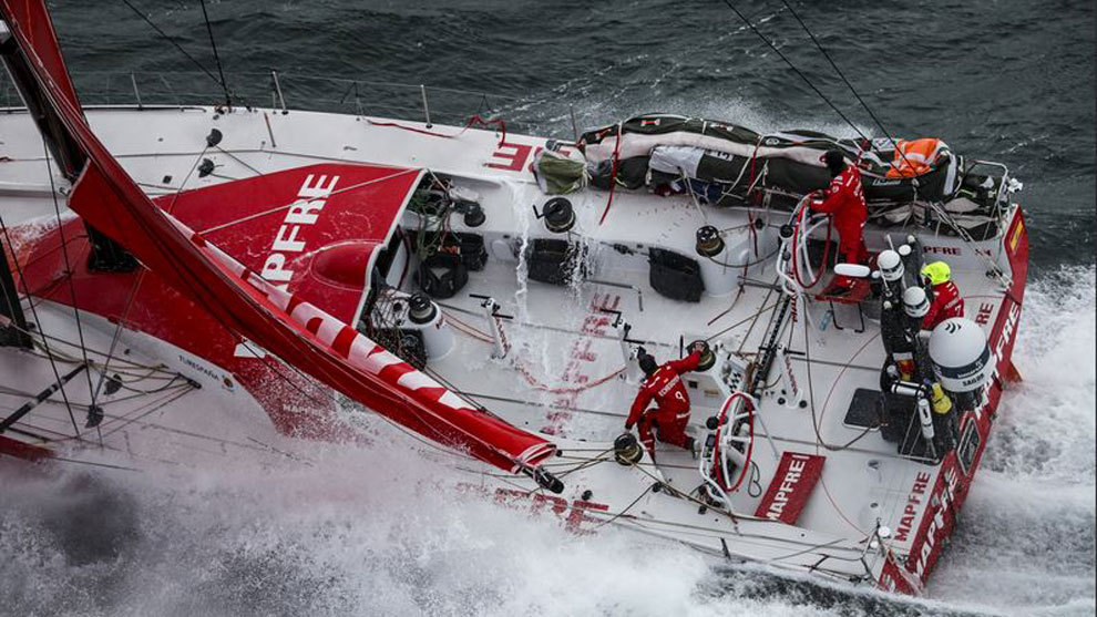 Sigue en directo cómo el MAPFRE puede hacer historia en la Volvo Ocean Race