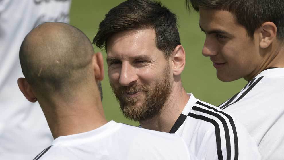 Leo Messi y Mascherano