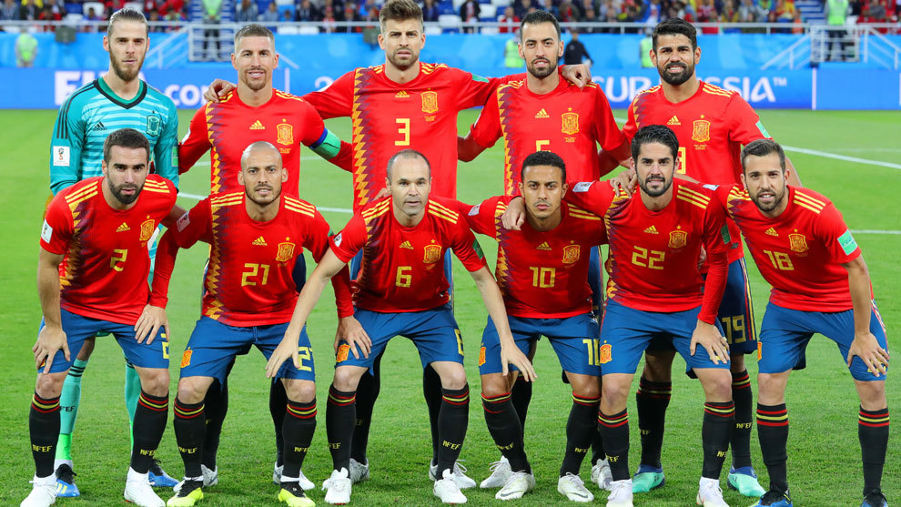 Spain world cup 2018