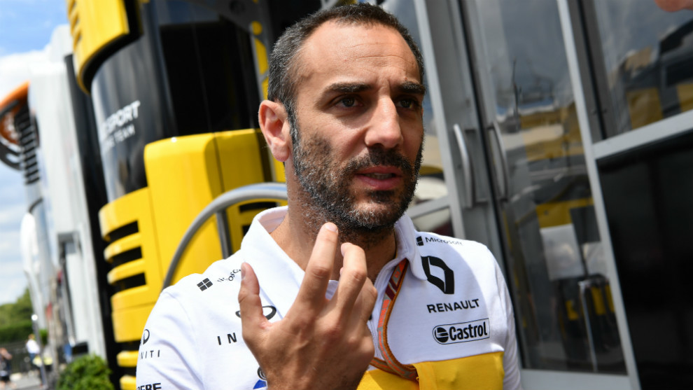 Cyril Abiteboul, jefe del equipo Renault Sport F1