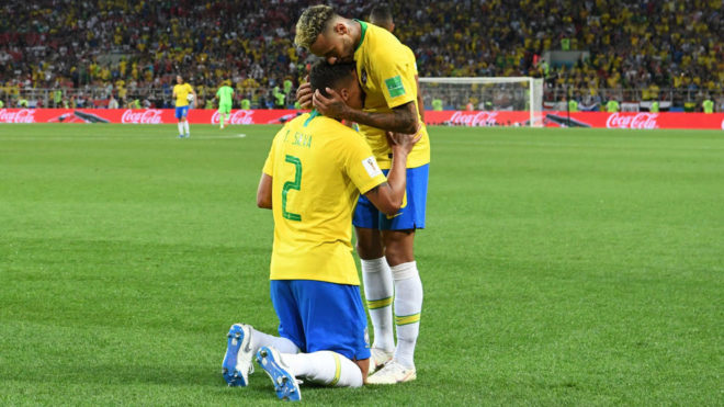 Thiago and Neymar.