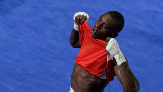 Youba Sissokho (25 aos), plata en -69 kg.