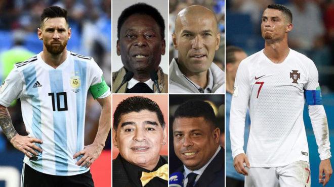 World Cup 2018: How did the greatest footballing legends do in the World  Cup?