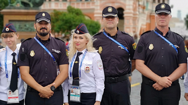 La Polica espaola, en Mosc: a servir en cualquier lugar del mundo