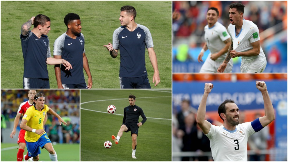 Atletico have seven players in the World Cup quarter final stage