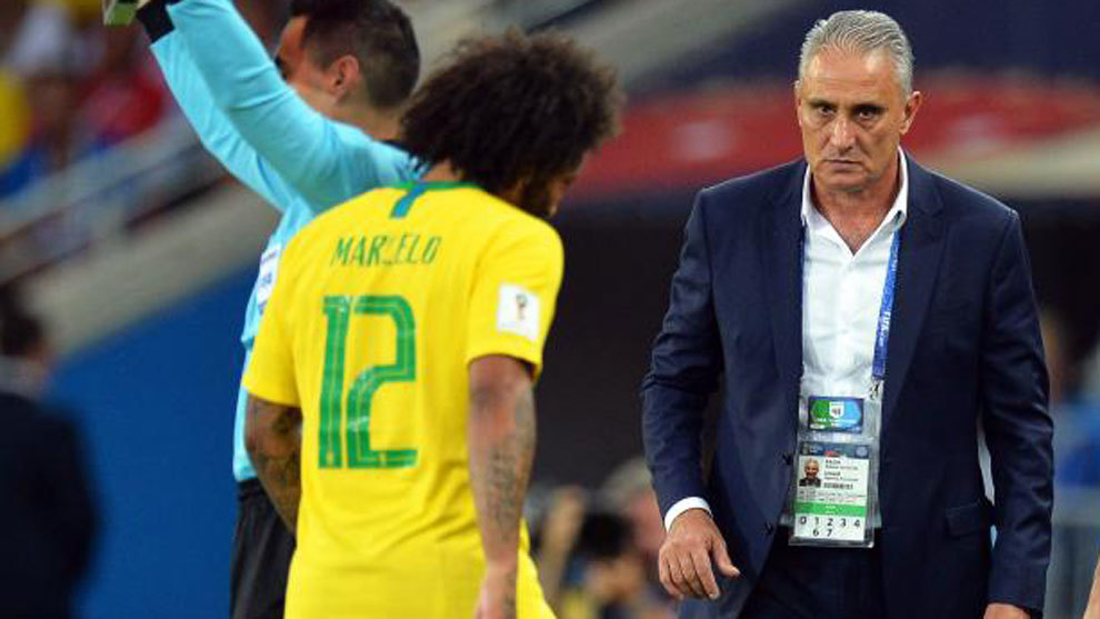 Marcelo will return to Brazil&apos;s starting XI against Belgium.