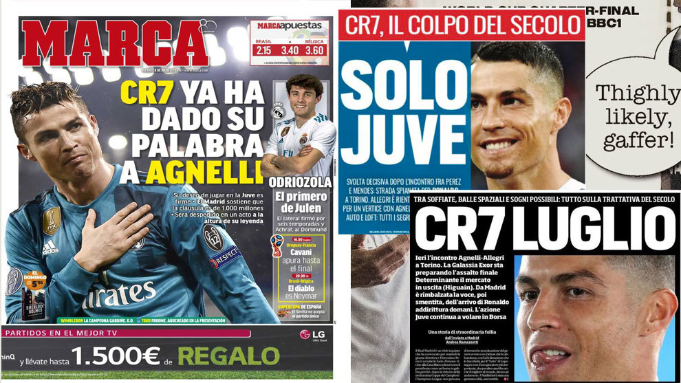MARCA Press Review Friday s Newspapers Dominated By Cristiano 