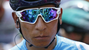 Nairo Quintana durante el Tour de Francia.
