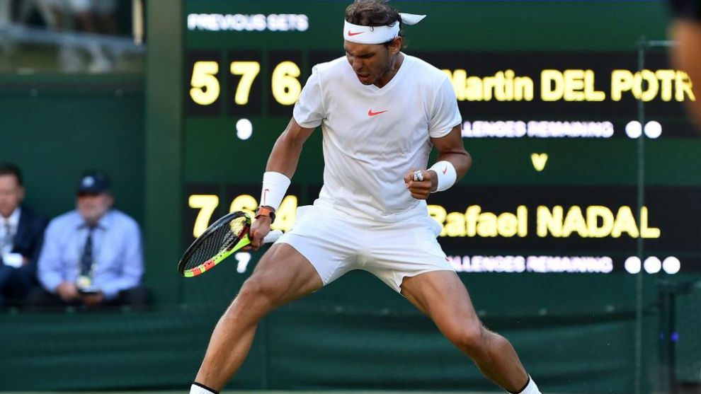 estación de televisión Misión Paquete o empaquetar Wimbledon 2018: Nadal también tiene siete vidas en Wimbledon | Marca.com