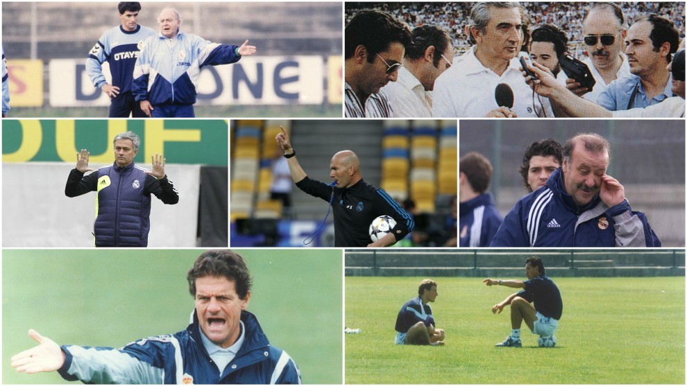 Entrenadores del Real Madrid.