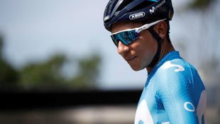 Nairo Quintana en una imagen del Tour de Francia.