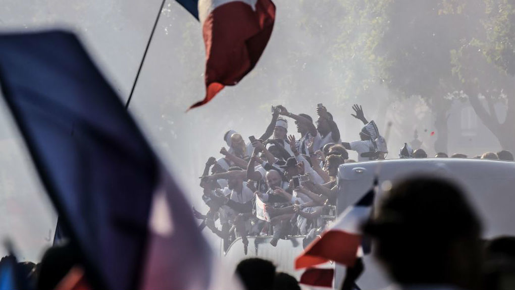 تصاویر/ جشن ملی فرانسوی‌ها در شانزلیزه