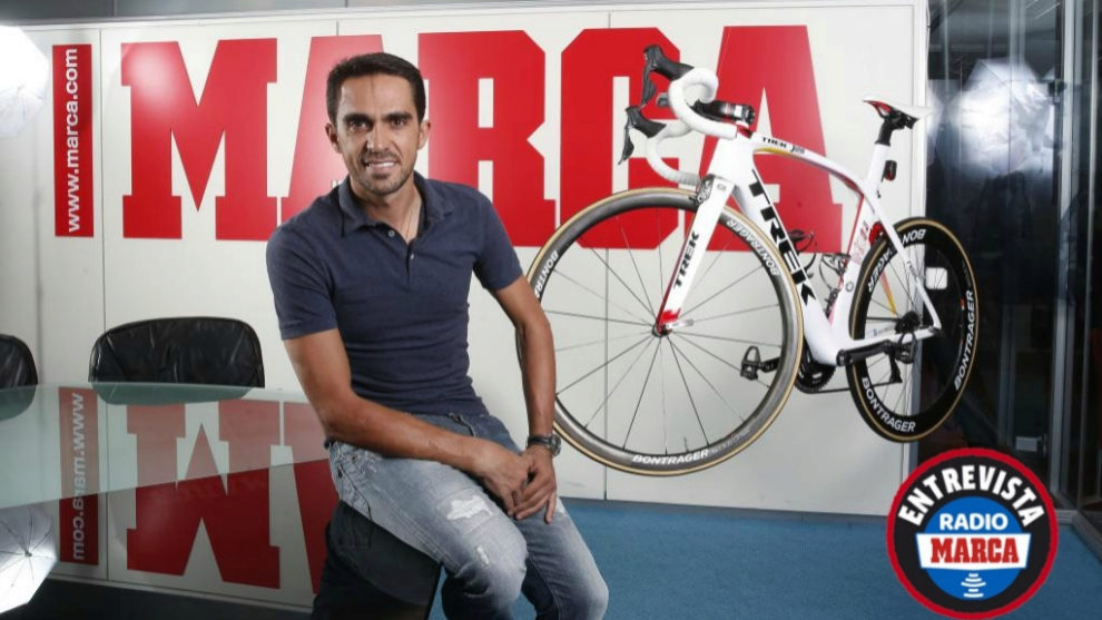 Contador en una entrevista para MARCA.