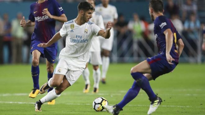 Marco Asensio during the International Champions Cup 2017 match...