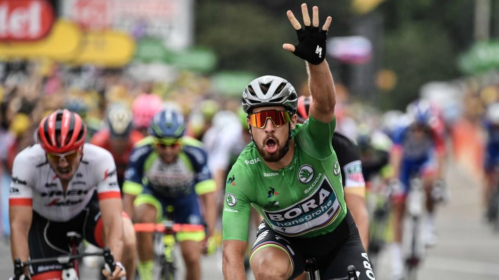Tour de France 2018 Peter Sagan claims his third stage win of this