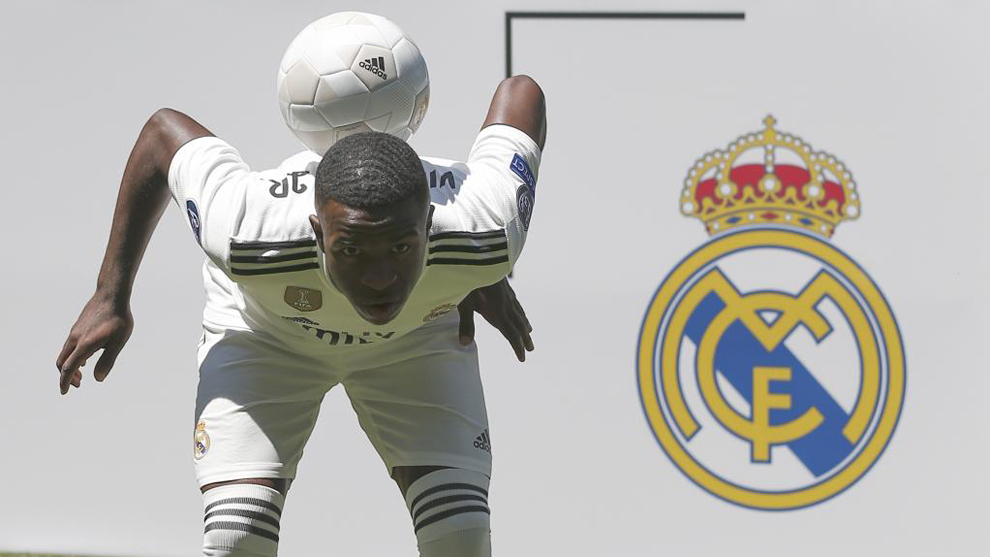 Vinicius Junior is set to stay at Real Madrid for the 2018/19 season.