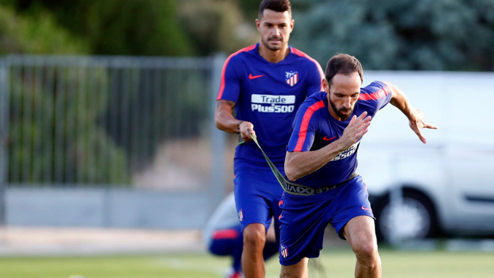 Juanfran and Vitolo