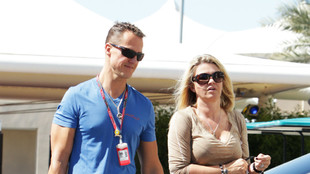 Michael Schumacher y Corinna Schumacher