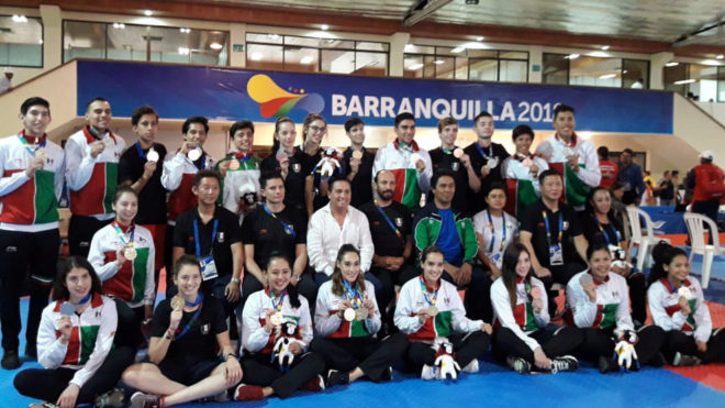 La selección de taekwondo terminó con ocho oros, 7 platas y 5...
