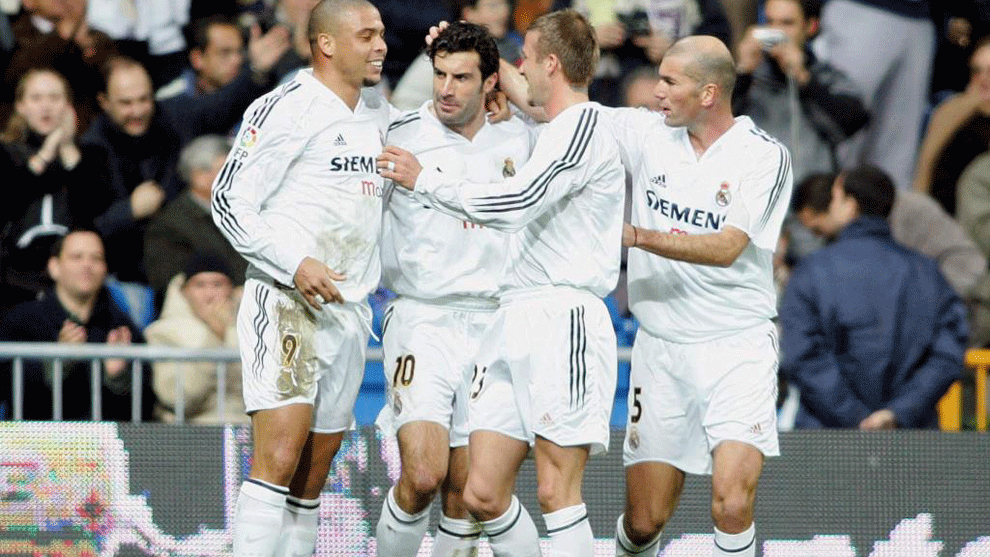 Ronaldo, Figo, Beckham & Zidane