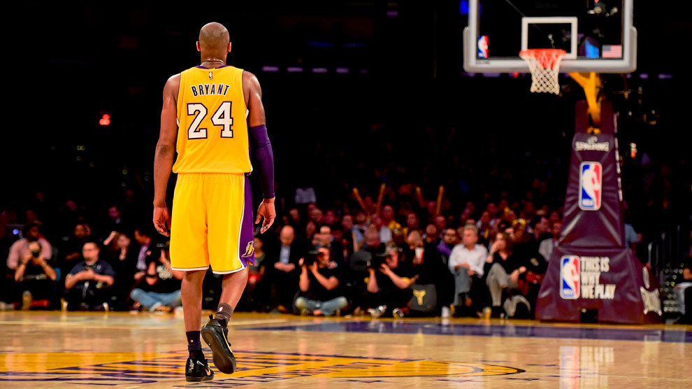 Former LA Lakers player Kobe Bryant