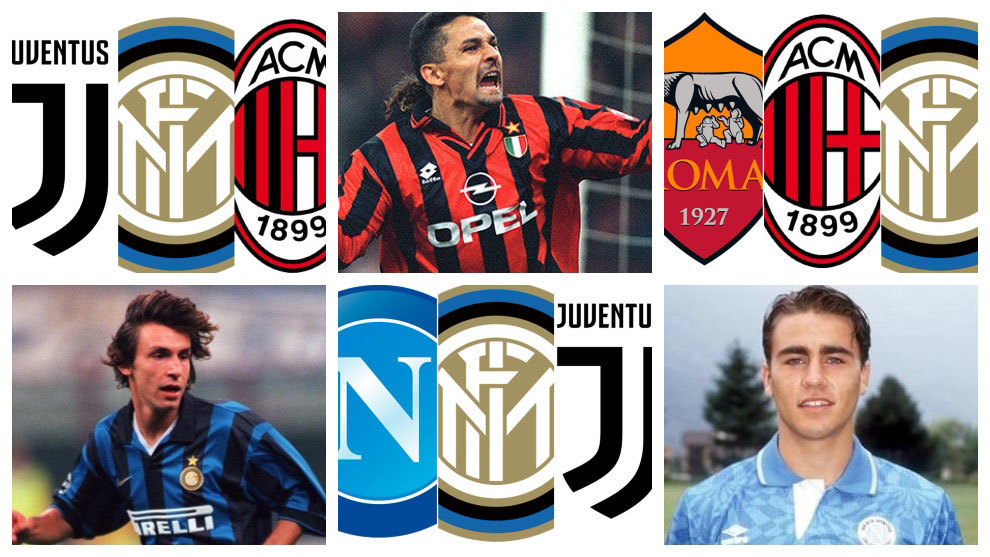 Ten players who have been at three of Italy&apos;s biggest clubs