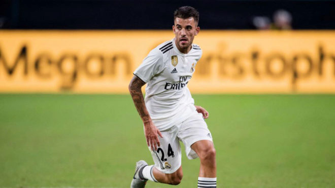 Dani Ceballos in action during the International Champions Cup match...