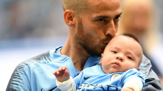 Silva and his son