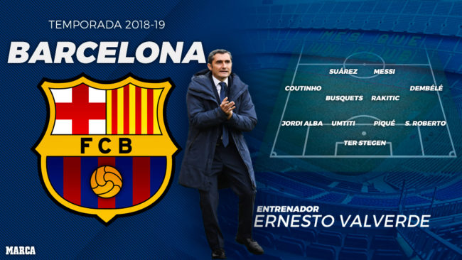 Barcelona have the best XI in Europe