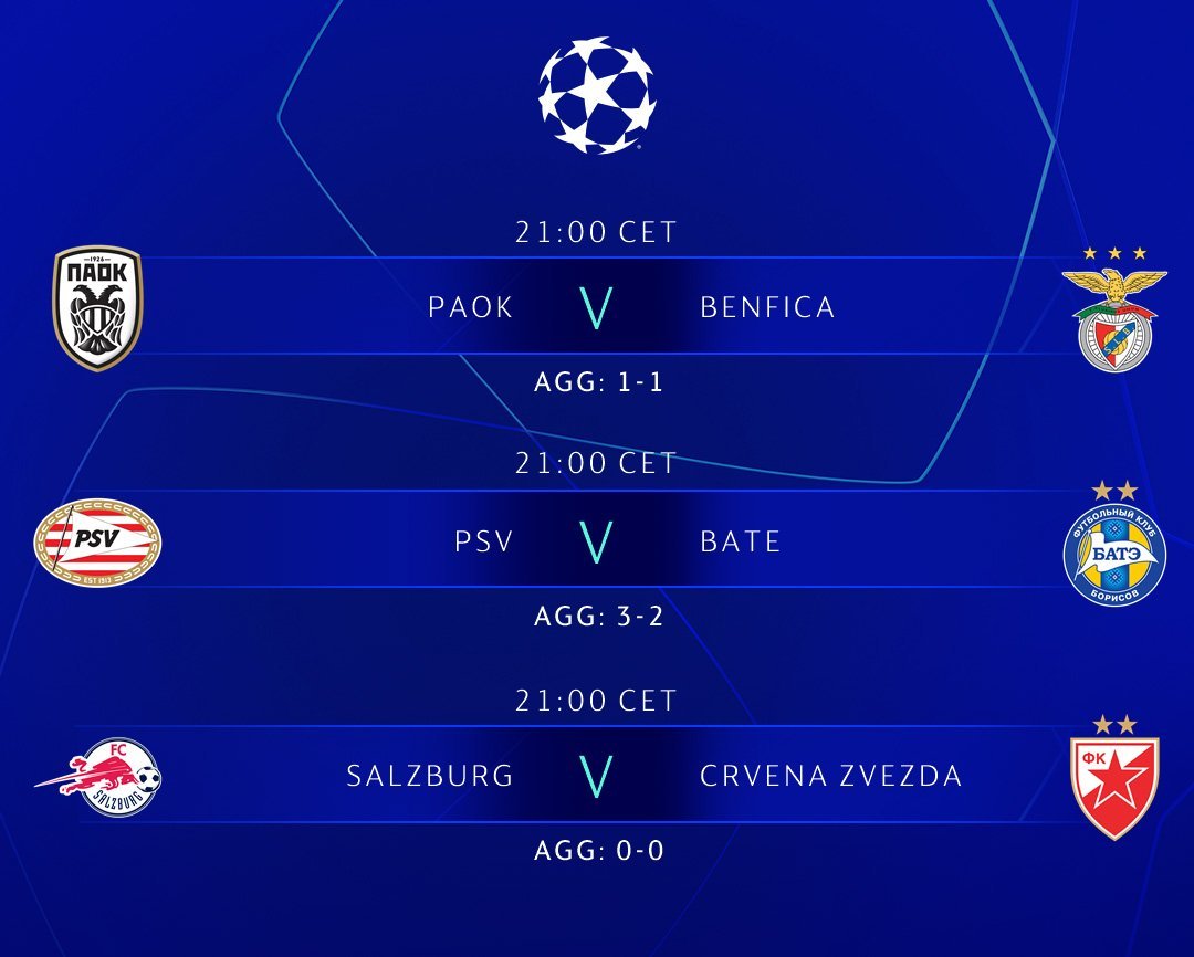 Champions League 2018-19: Play-offs de la Champions League en directo ...