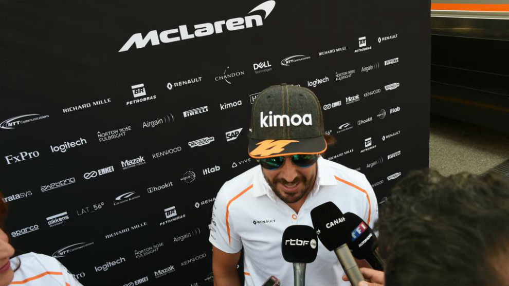 Alonso, en Monza.
