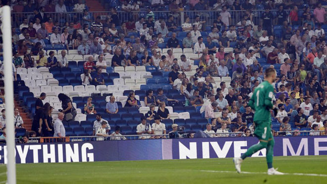 Real Madrid are still waiting for their supporters
