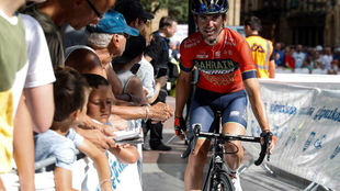 Ion Izagirre durante la Vuelta a Espaa.
