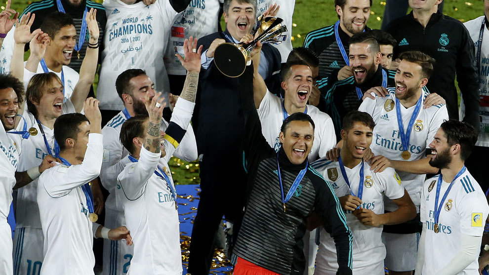 Real Madrid campen del Mundial de Clubes 2017.