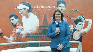 Conchita Martnez, una de las voces de Eurosport