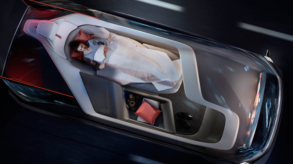 Volvo 360c concept, el coche autónomo 'business class'