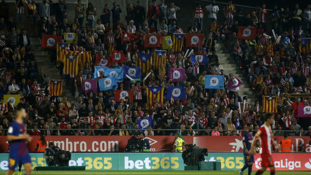 El Girona-Bara, jugado en Montilivi la temporada pasada.