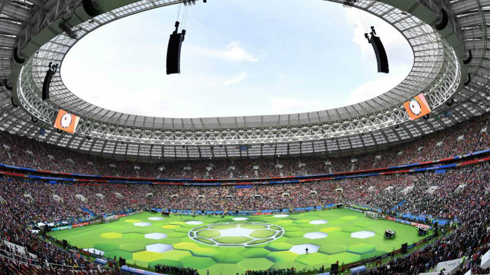 Ceremonia de inauguracin del Mundial de Rusia