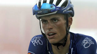 Enric Mas durante la Vuelta a Espaa.