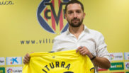 Iturra (34), en su presentacin como jugador del Villarreal.